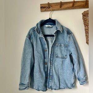 Toddler Button down denim shirt